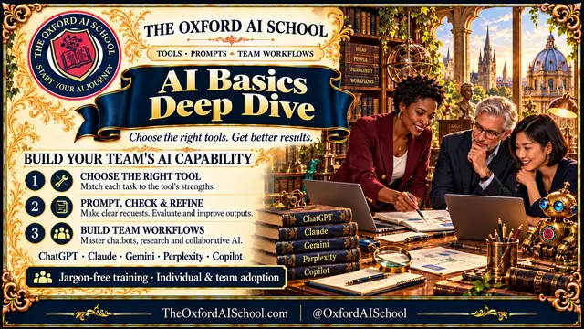 AI Basics Deep Dive module from The Oxford AI School