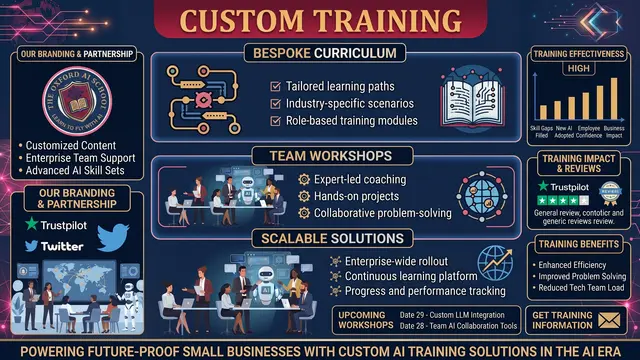 Custom AI Training module from The Oxford AI School