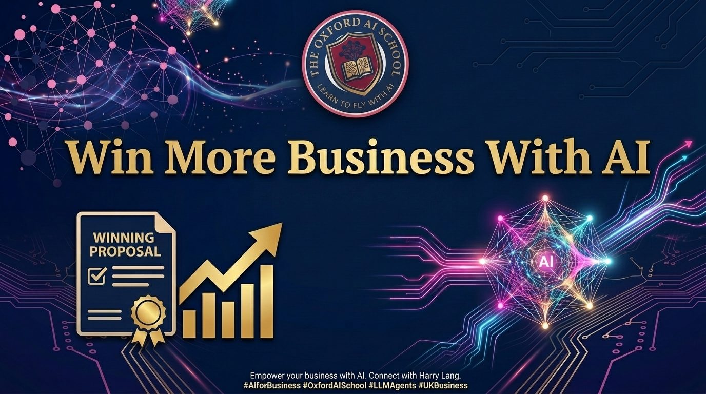 Win More Business With AI module overview: using AI to research prospects, price and quote a job, assess risk, and build the proposals, tenders and pitch decks that win the work.